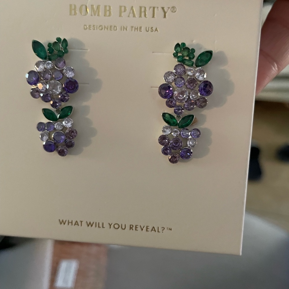 BP earrings. Brand New. Market Fresh